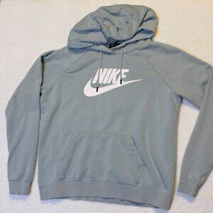 Nike Light Blue Hoodie hooded sweatshirt